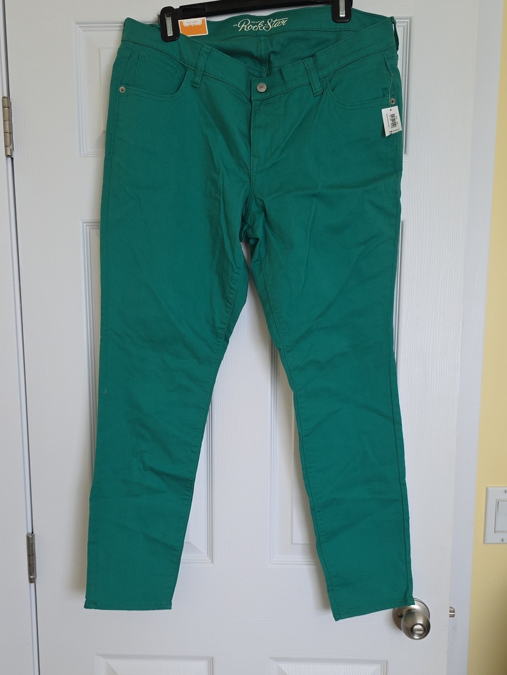 Old Navy Women's Skinny Jeans Teal Green